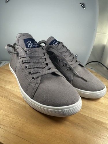 Men penguin canvas shoes - penguin,
