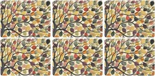 Portmeirion Home & Gifts Pimpernel Dancing Branches Placemats, 30.5 x 23cm 