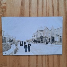 Cleveleys Village, Near Blackpool,  Lancashire  - Old Real Photo Postcard 1904
