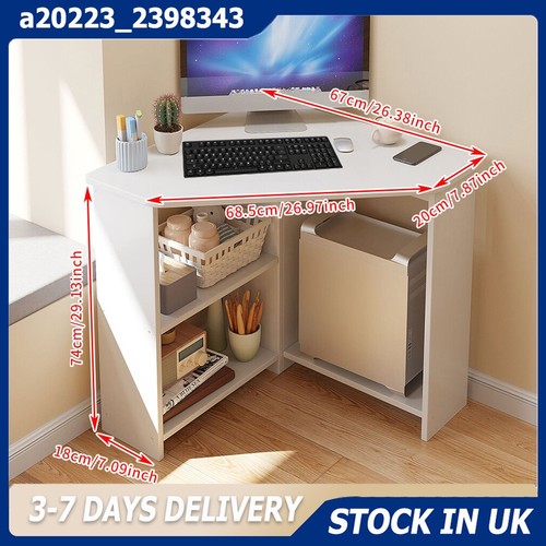 Corner computer desk - computer, home