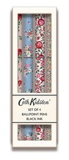 Cath Kidston Set of 4 Ballpoint Pens - Black Ink