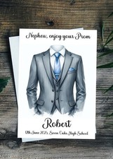Boy’s Prom Card Personalised