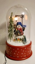 Snowman Vintage Snow Globe
