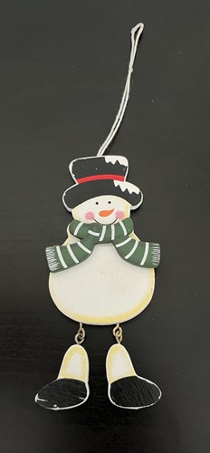 Wooden snowman christmas - snowman,