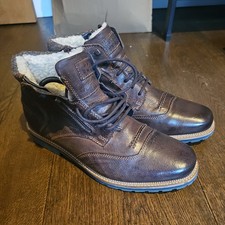 Men bugatti brown leather - men's,
