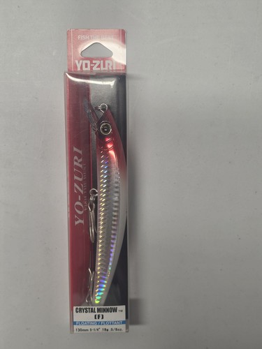 Zuri crystal minnow lures - minnow,