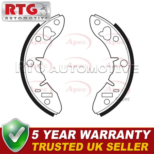 Front rear brake shoes - front,