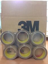 6 ROLLS 3M SCOTCH 371 BUFF / BROWN PACKAGING / PACKING TAPE 48MM X 66M +FREE 24H