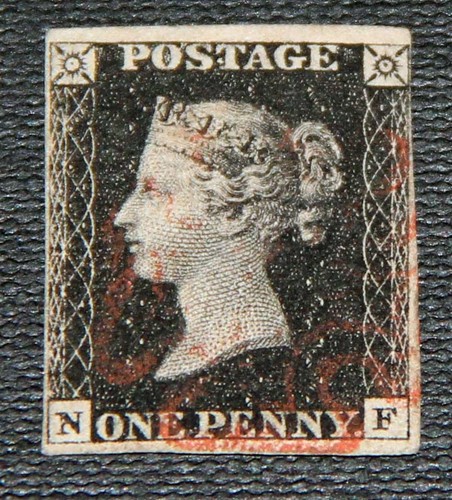 1840 penny black 4 - 1840,