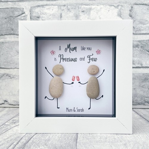 Personalised mum pebble art - personalised,
