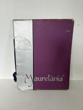 Cunard White Star Line Steamship Ocean Liner 1938 RMS Mauretania Launch Booklet