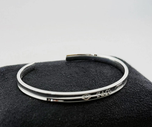 Tiffany 1837 cuff silver - tiffany,