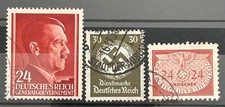 German stamps third reich - german,