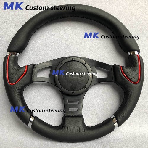 Momo black 350mm - flat, spoke