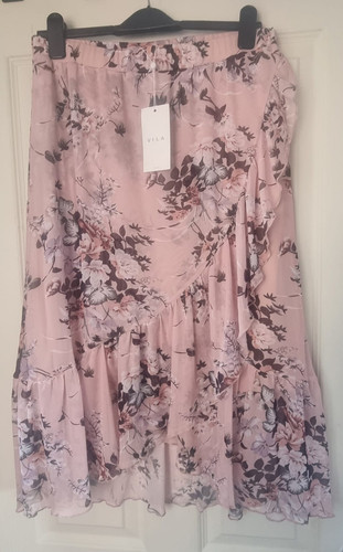 Vila women pink - pink, floral