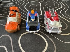 3x Paw Patrol Dino Rescue Diecast Vehicles Bundle