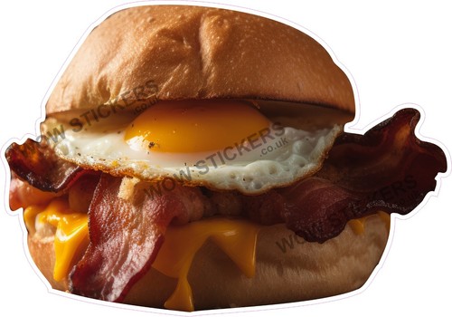 Bacon egg roll - bacon,