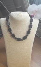 Lola Rose Reeve Necklace Black
