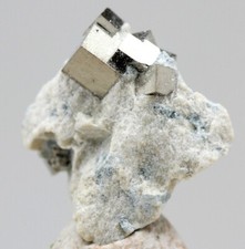 PYRITE CUBE IN MATRIX Specimen