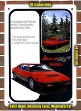 Metal Sign - 1973 Ferrari Dino