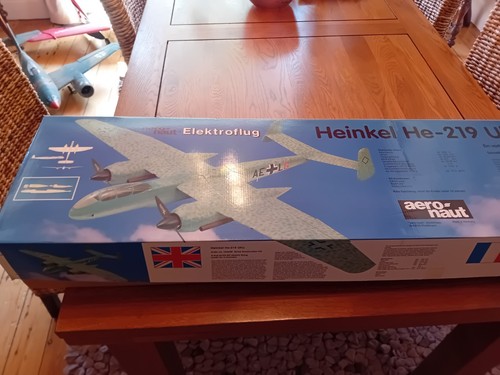 Aeronaut heinkel 219 - uhu, rc
