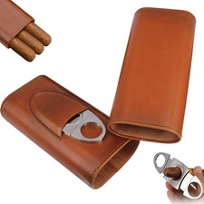 Portable Cigar Case With Cedar