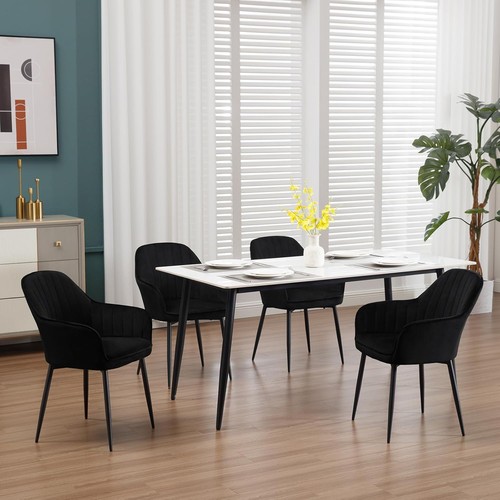Klihome set 6 velvet - 2/4/6,