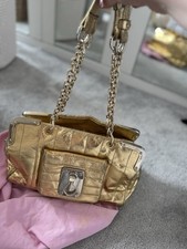 Vintage Gold Luella Handbag