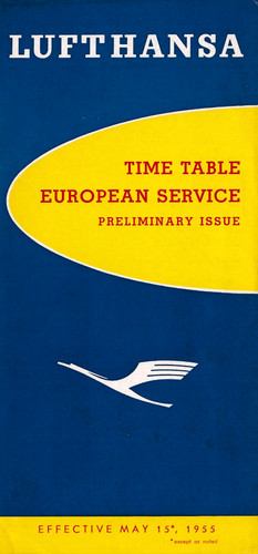 1955 lufthansa european - -,