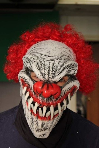 Mask moving mouth sock - mouth, clown