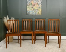 4 x Mid Century Teak Dining