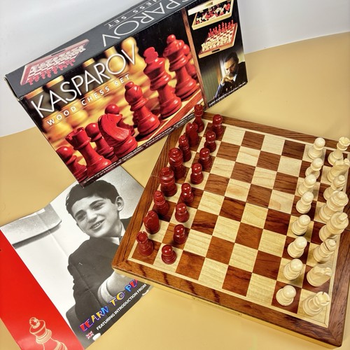 Wooden chess set - wooden,