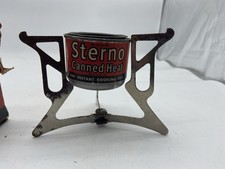 vintage sterno stove set