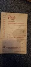 VILLIERS Original Users Handbook Mk 2L 3L 9E 11E 31A/C 32A 33A 34A 35A 36A