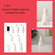Ceramic Rabbit Figurine