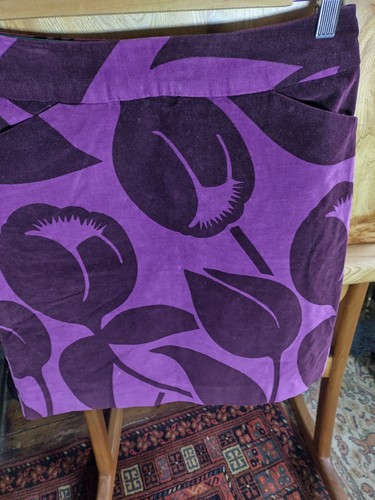 Boden purple skirt