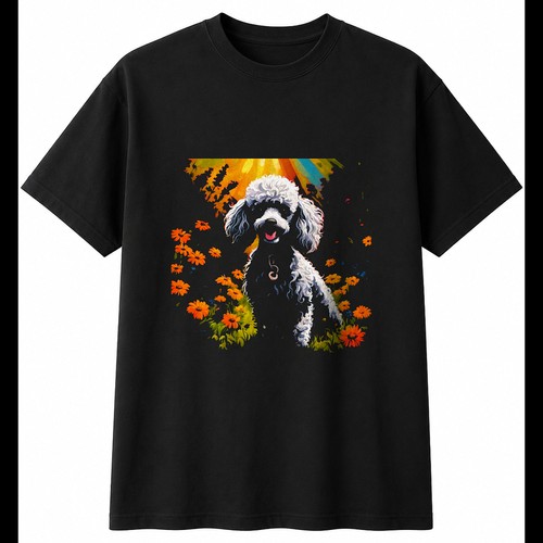 Fantasy art miniature poodle - fantasy,
