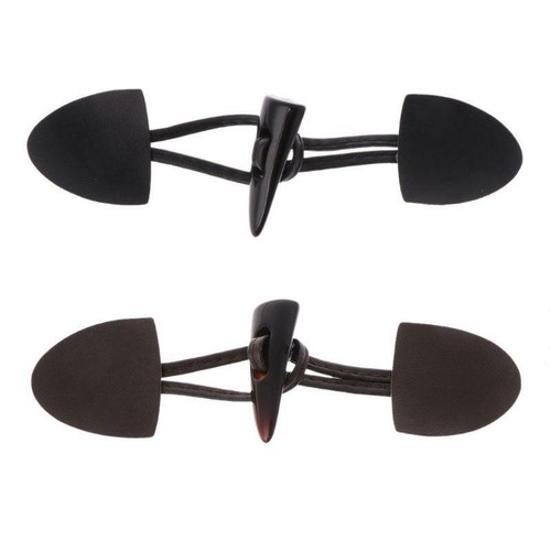 Pairs leather horn - horn, toggle