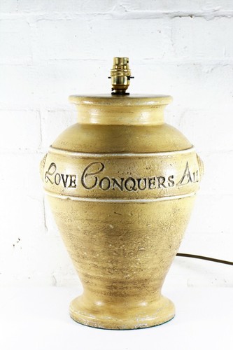Table lamp large ceramic - table,