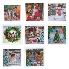 Craft Buddy - Crystal Art - Card Making Kit - DIAMOND PAINTING - DISCOUNT