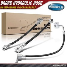 3x Brake Hoses Rear for Jeep Cherokee KJ 2003-2005 2.4 2.5 2.8 3.7 52128515AC