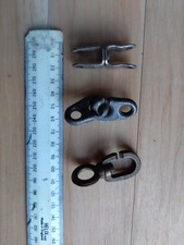 Dinghy spinnaker clips x3