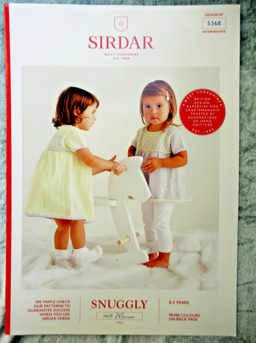 Sirdar knitting pattern 5368 - knitting,