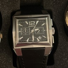 Men brail quartz - quartz, black