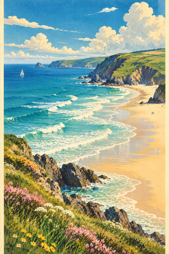 Mawgan porth cornwall - 3.,