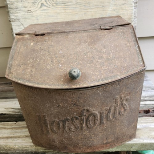 Antique tin horsfords in - antique,