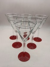 Vintage 1980s Cocktail Glass