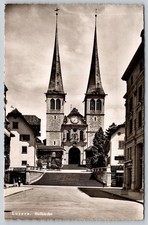 Vintage Luzern Hofkirche Twin