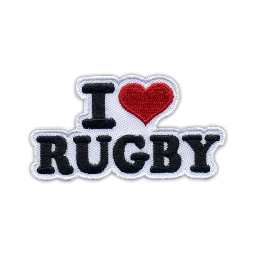 Love rugby patch badge - love, patch/badge