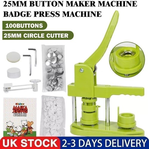 Button maker machine - button,